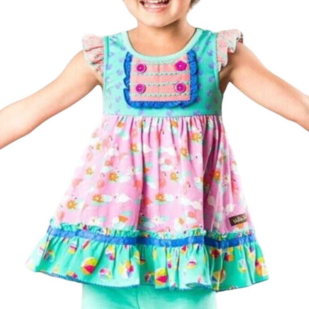 Matilda Jane The Adventure Begins Puddle Jumper Tank Top Girls 6 Boho Kidcore